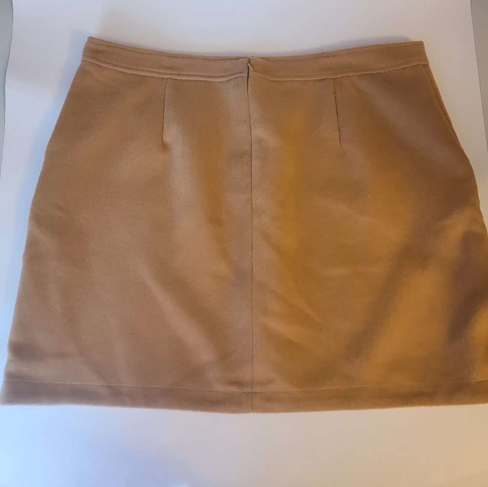 NWT LOFT Skirt Size 18 Camel - Picture 2 of 6